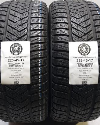 2 GOMME 225 45 17 PIRELLI A58259