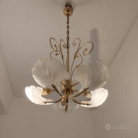 lampadario e 3 appliques