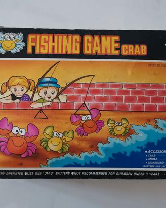 Gioco pesca dei granchi anni 80
