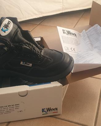 Scarpa antinfortunistica alta S3 taglia 41