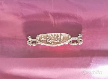 Chiave Carretto Siciliano decorativa in legno raff