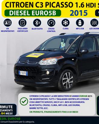 Citroen C3 Picasso 1.6 HDI 16V SEDUCTION 97.000KM