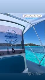 Gommone giornaliero senza patente