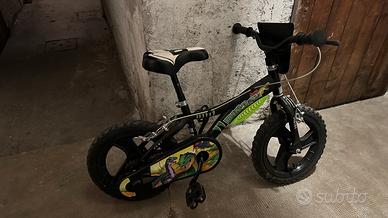 Bicicletta bambino 14” tema dinosauri