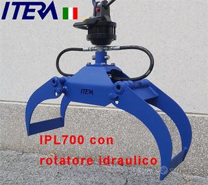 Pinza Legna 70cm IPL700 con rotatore idraulico
