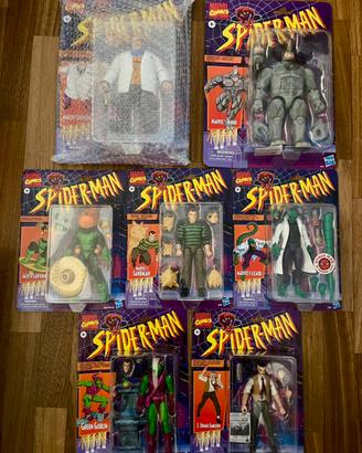 Marvel Legends Spider-Man retro PERSONAGGI VARI