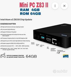 Beelink Z83 Mini PC Intel Atom x5-Z8350 
