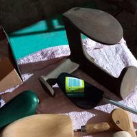 Oggetti antichi per calzolaio