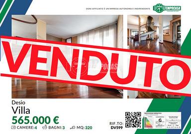 SPLENDIDA VILLA IN ZONA CENTRALE A DESIO!