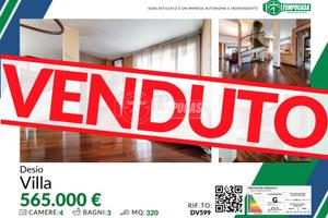 SPLENDIDA VILLA IN ZONA CENTRALE A DESIO!