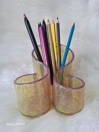 Portapenne decorativo o porta pennelli make-up 