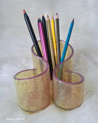 Portapenne decorativo o porta pennelli make-up 