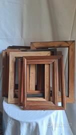 cornici in legno varie dimensioni 