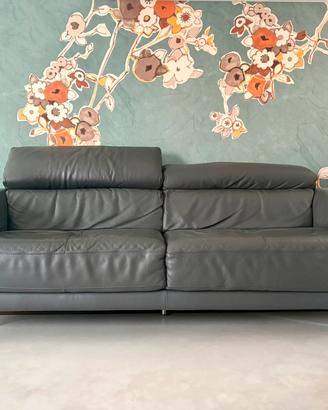 Divano in pelle Divani&Divani by Natuzzi