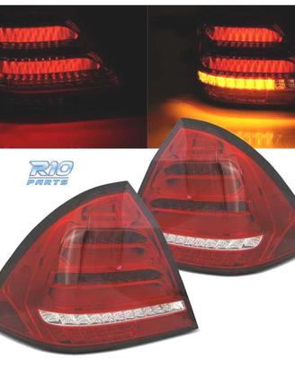 FANALI MERCEDES W203 SEDAN 00-04 A LED DINAMICI RO