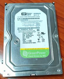 hard disk SATA western Digital 500GB WD5000AVDS