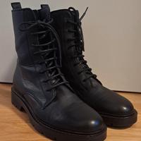 Stivaletti Carmens da donna neri in pelle nr.41