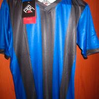 Maglia calcio neroazzurra taglia xs - t-shirt calc