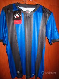 Maglia calcio neroazzurra taglia xs - t-shirt calc