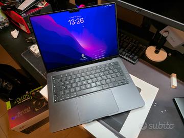 Macbook pro 14" M3 pro 18gb + 512gb