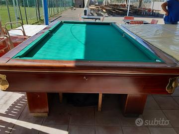 Biliardo buche strette vintage ribassato