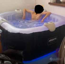 Vasca idromassaggio gonfiabile 4 posti