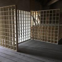 PANNELLI PER GAZEBO - GRIGLIATO DI LEGNO