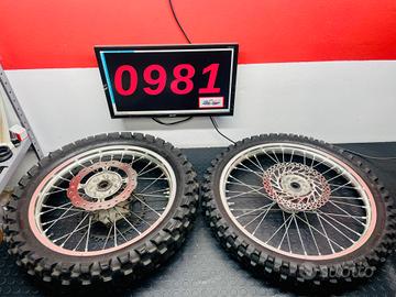 CERCHI HONDA CR 125 E 250 DAL 2000 AL 2007 19 E 21