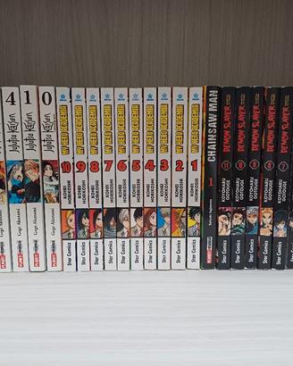 Lotto di svariati manga