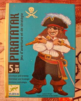 Piratatak gioco di carte Djeco 5-99