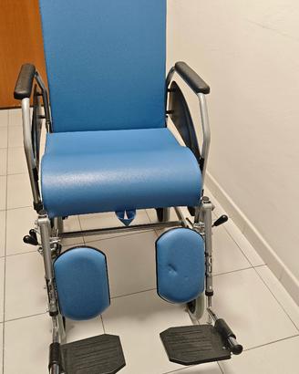 Sedia comoda per anziani autospinta posteriore