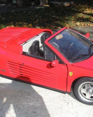 Ferrari POCHER Testarossa cabrio 1/8 Rossa (2) Mod