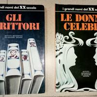 2 libri "I grandi nomi del XX secolo"