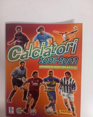 Album calciatori panini 2001-2002 vuoto