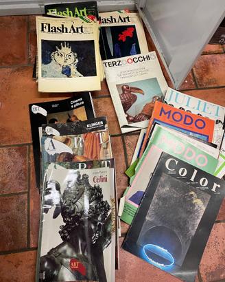 Riviste arte anni 70/80