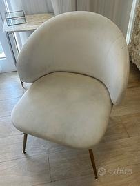 Set di 2 sedie in velluto Westwing