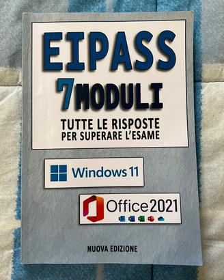 Libro EIPASS 7 Moduli  Tutte le risposte
