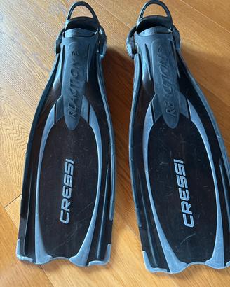 Pinne da sub  taglia xs-s con scarpette Rofos