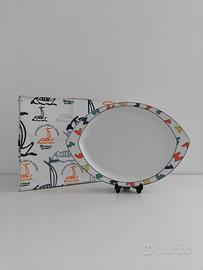 Vassoio Richard Ginori Brera Ugo Nespolo