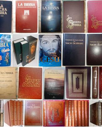 La Sacra Bibbia della CEI e altre, varie edizioni