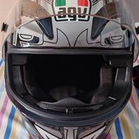 casco moto integrale AGV T2 in fibra taglia L
