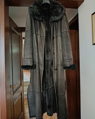 Cappotto lungo in lapin, taglia S