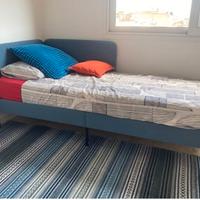 struttura letto imbottito