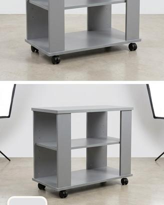 Mobiletto porta TV e carrello multiuso con ruote g