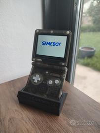 Game Boy Advance SP - IPS mod / new shell -battery