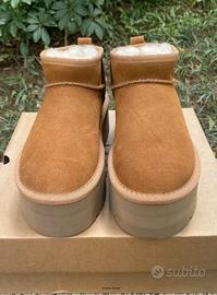 Stivali da neve UGG Mini con tacco alto da donna40