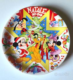 Piatto di Natale Disney 1990