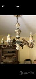 LAMPADARIO IN CERAMICA