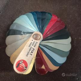 campionario tinte Fiat 1200 cabriolet e 1500