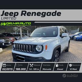 Jeep Renegade 1.6 Mjt 120 CV Limited